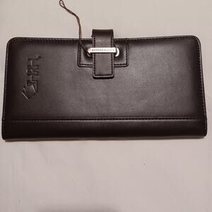 CUTTER & BUCK  Leather Passport & Check Holder.